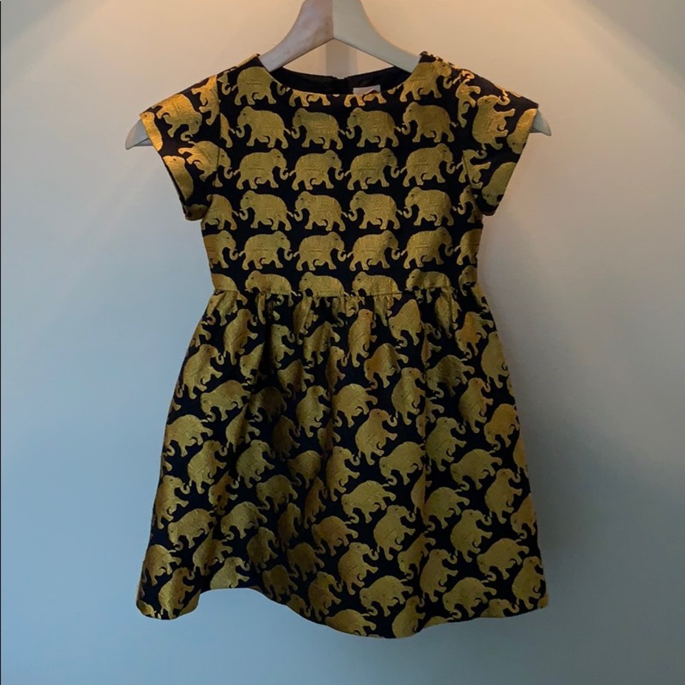 Crew cuts elephant dress